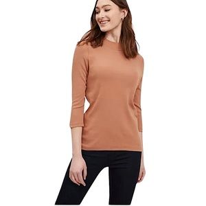 FDJ x FRENCH DRESSING JEANS:  Women’s 3/4 Sleeve Mock Neck Top -Size XXL